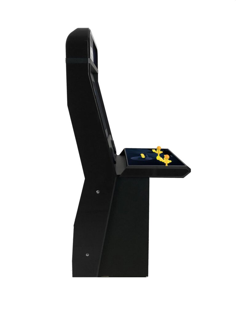 Borne d'arcade Batman noire vue de profil