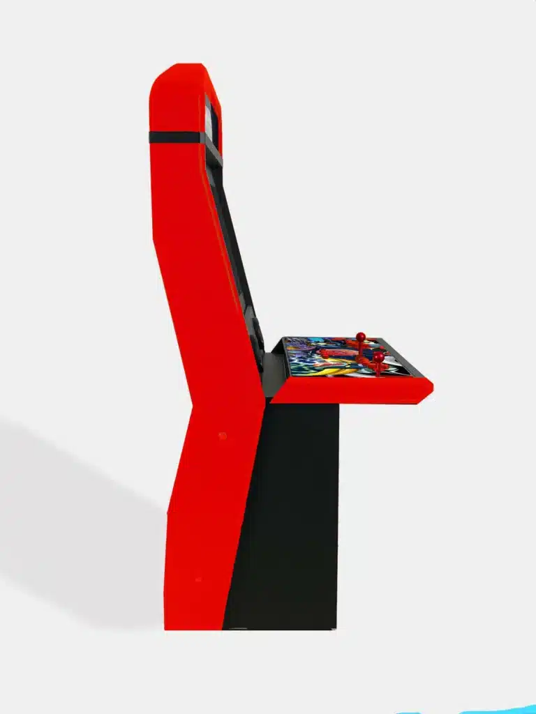 Borne d'arcade Goldorak vue de profil