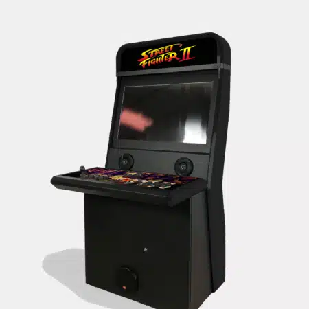 Borne d'arcade Street Fighter noire