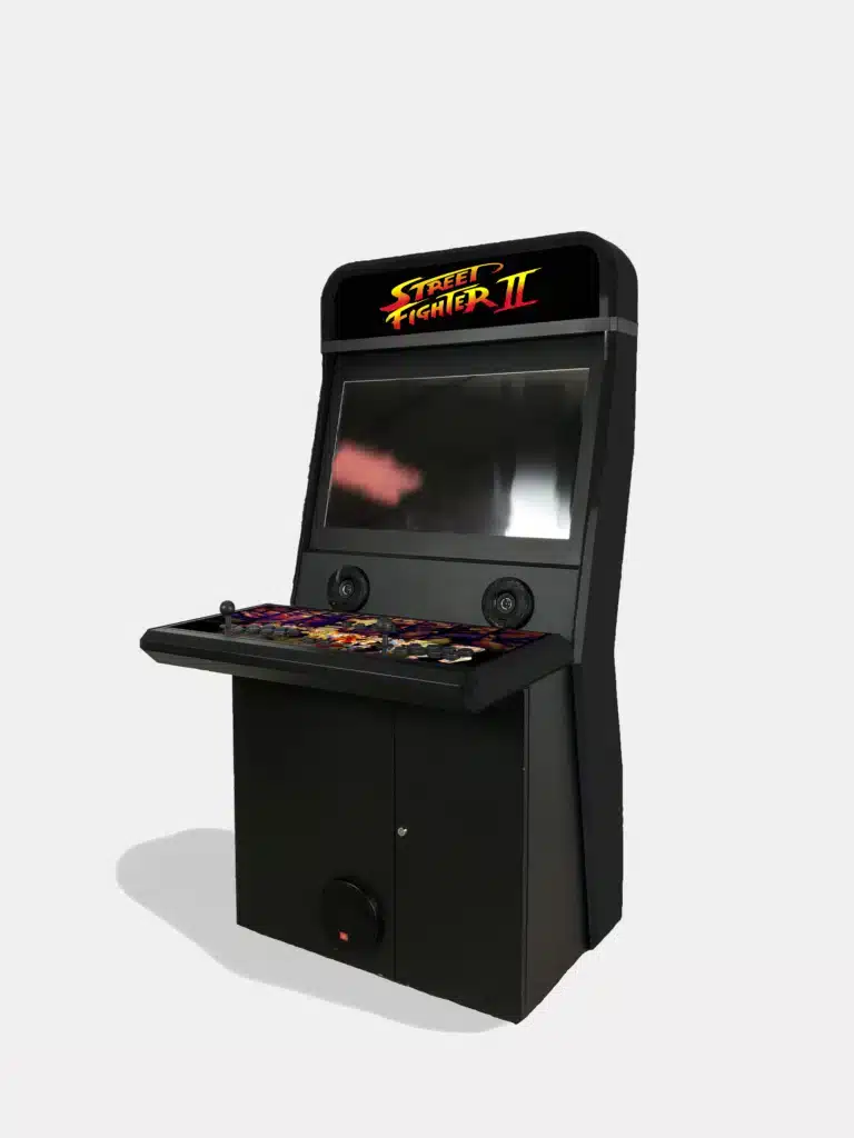 Borne d'arcade Street Fighter noire