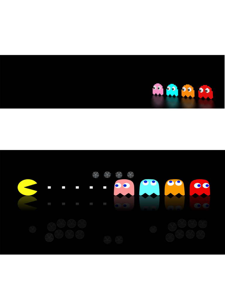 Décor borne d'arcade PacMan